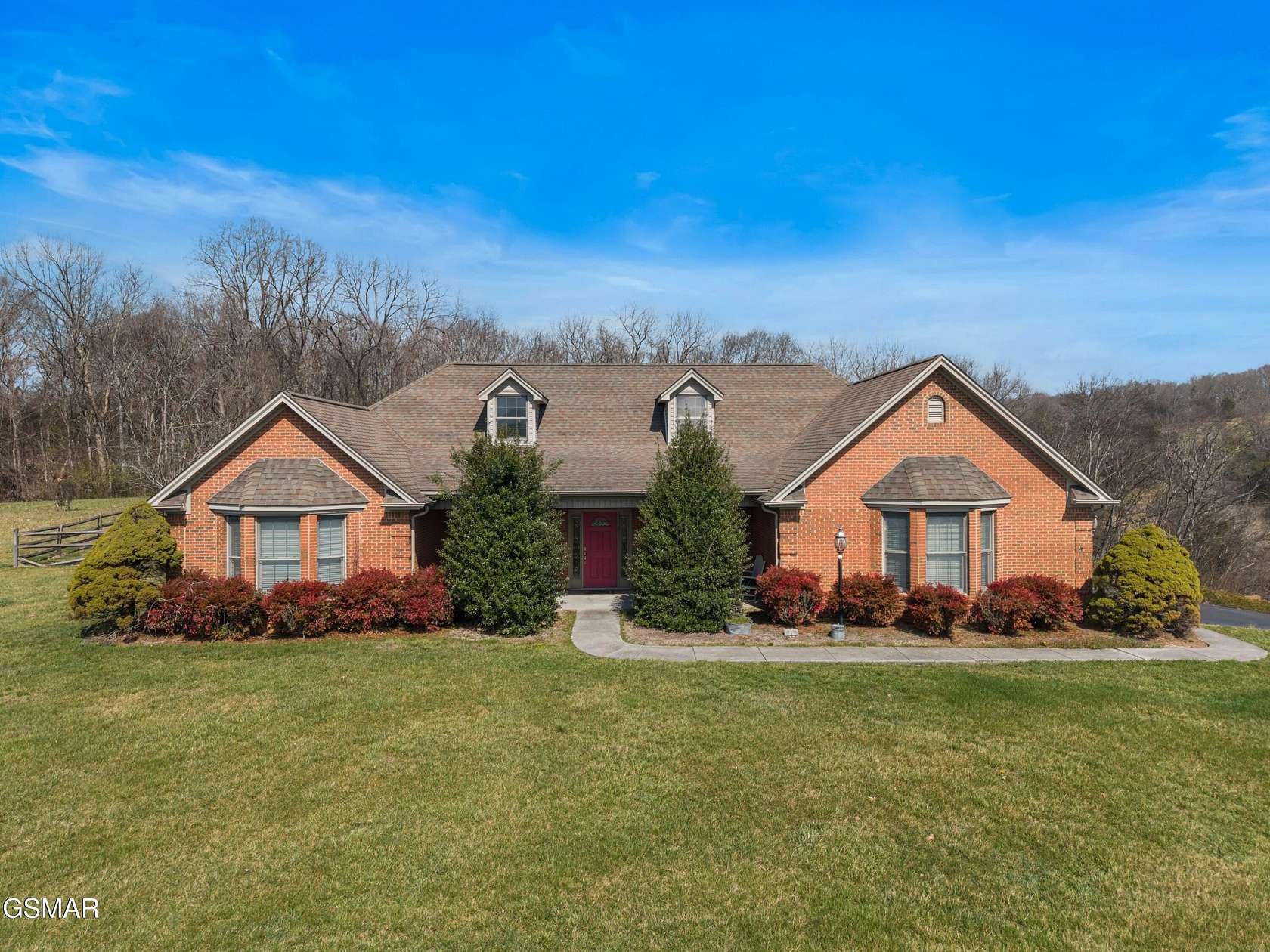 12.8 Acres of Land with Home for Sale in Dandridge, Tennessee