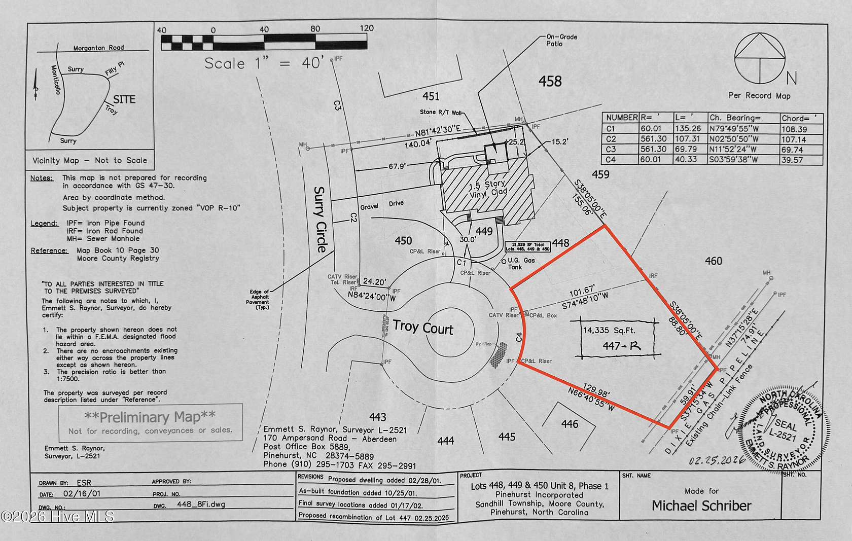 0.33 Acres of Residential Land for Sale in Pinehurst, North Carolina