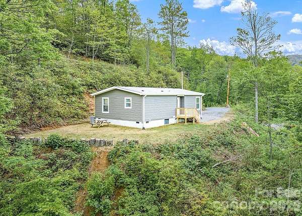 1.6 Acres of Land with Home for Sale in Maggie Valley, North Carolina