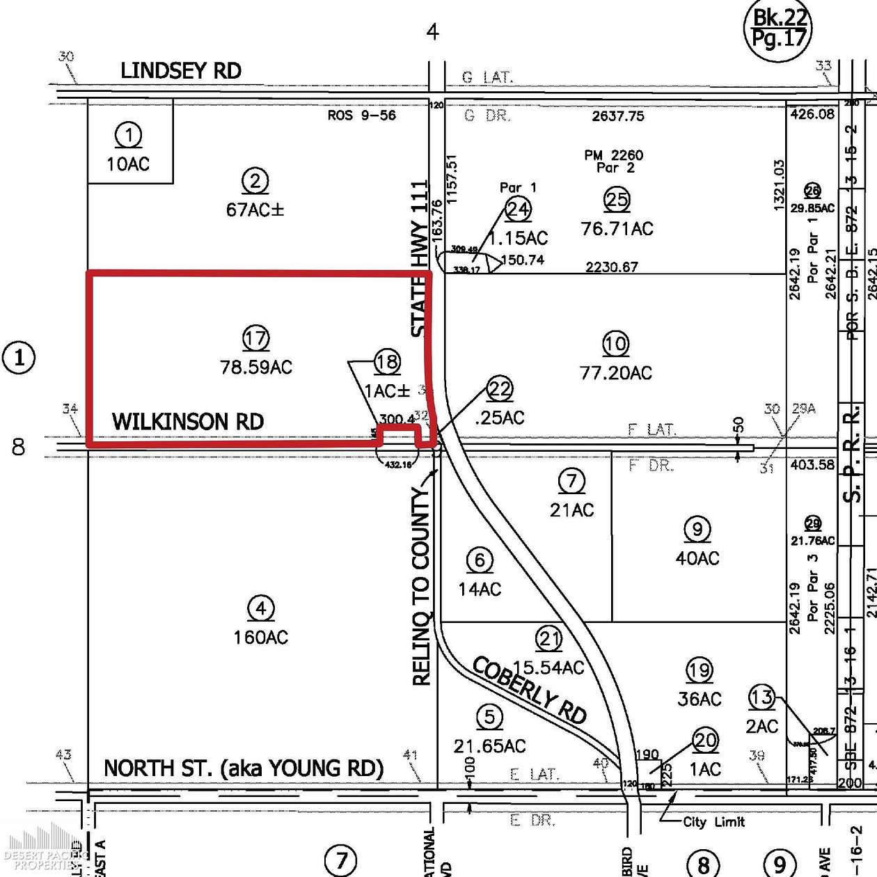 78.6 Acres of Agricultural Land for Sale in Calipatria, California