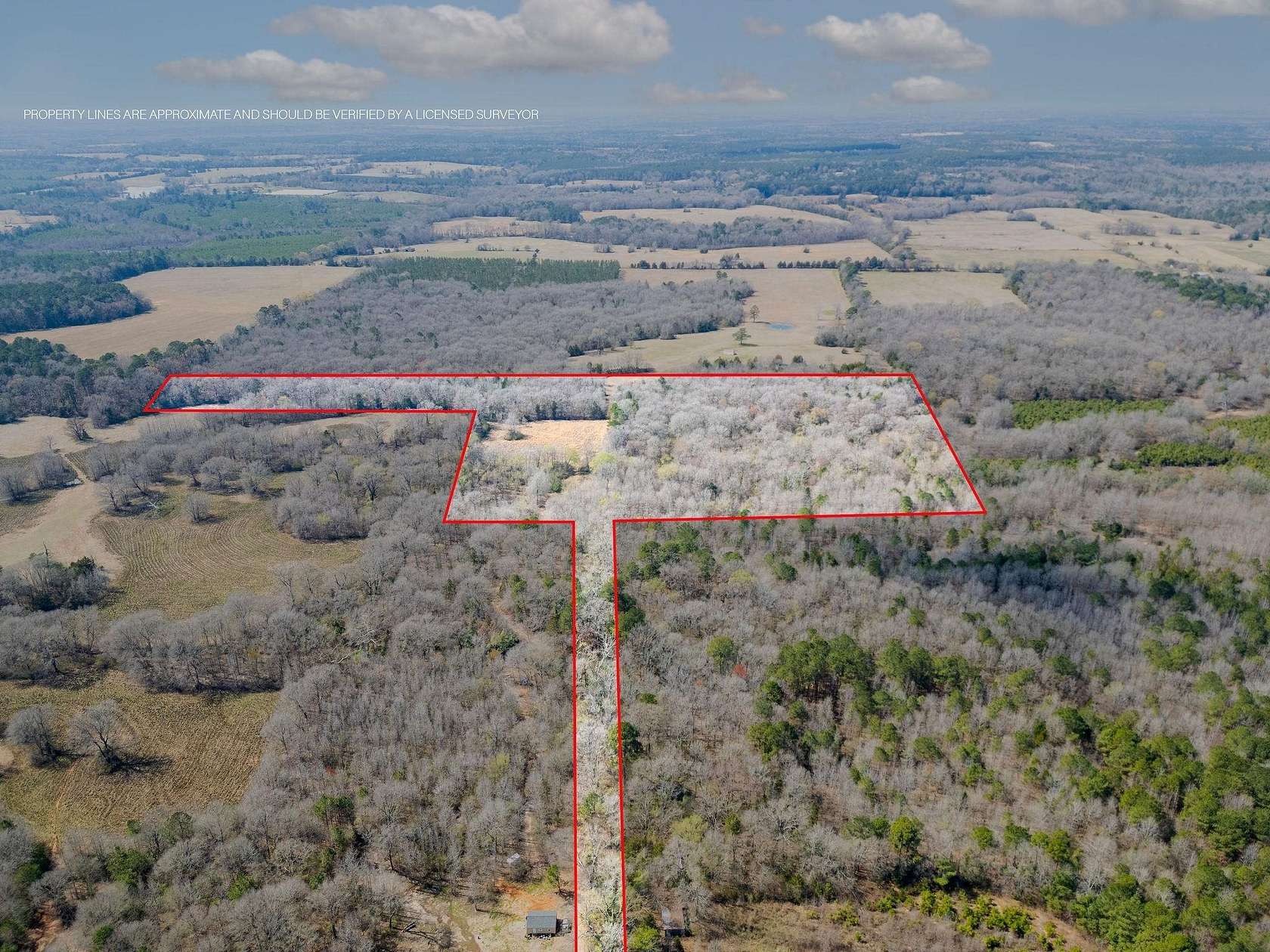 30 Acres of Recreational & Residential Land for Sale in Marietta, Texas