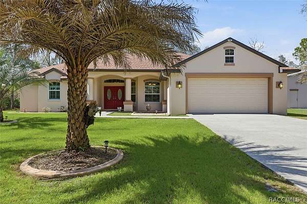 2.77 Acres of Land with Home for Sale in Beverly Hills, Florida