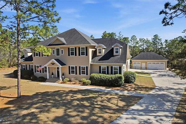 2.23 Acres of Land with Home for Sale in Beverly Hills, Florida