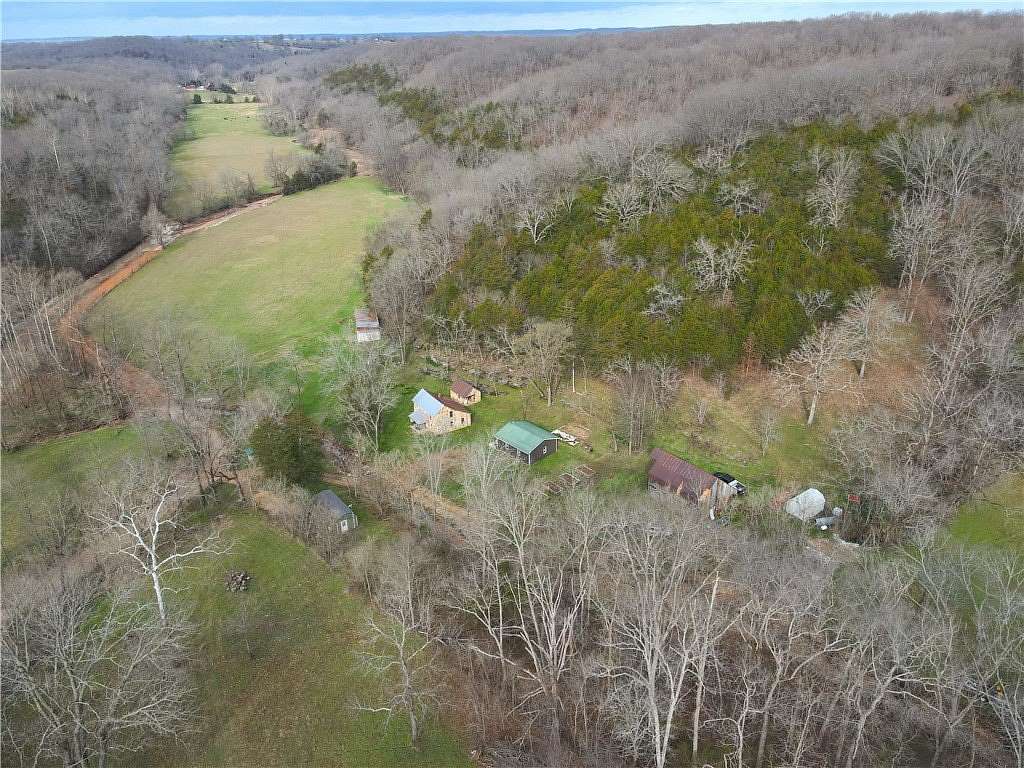 90 Acres of Recreational & Residential Land for Sale in Garfield, Arkansas
