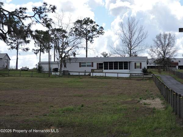 7.5 Acres of Land with Home for Sale in Brooksville, Florida