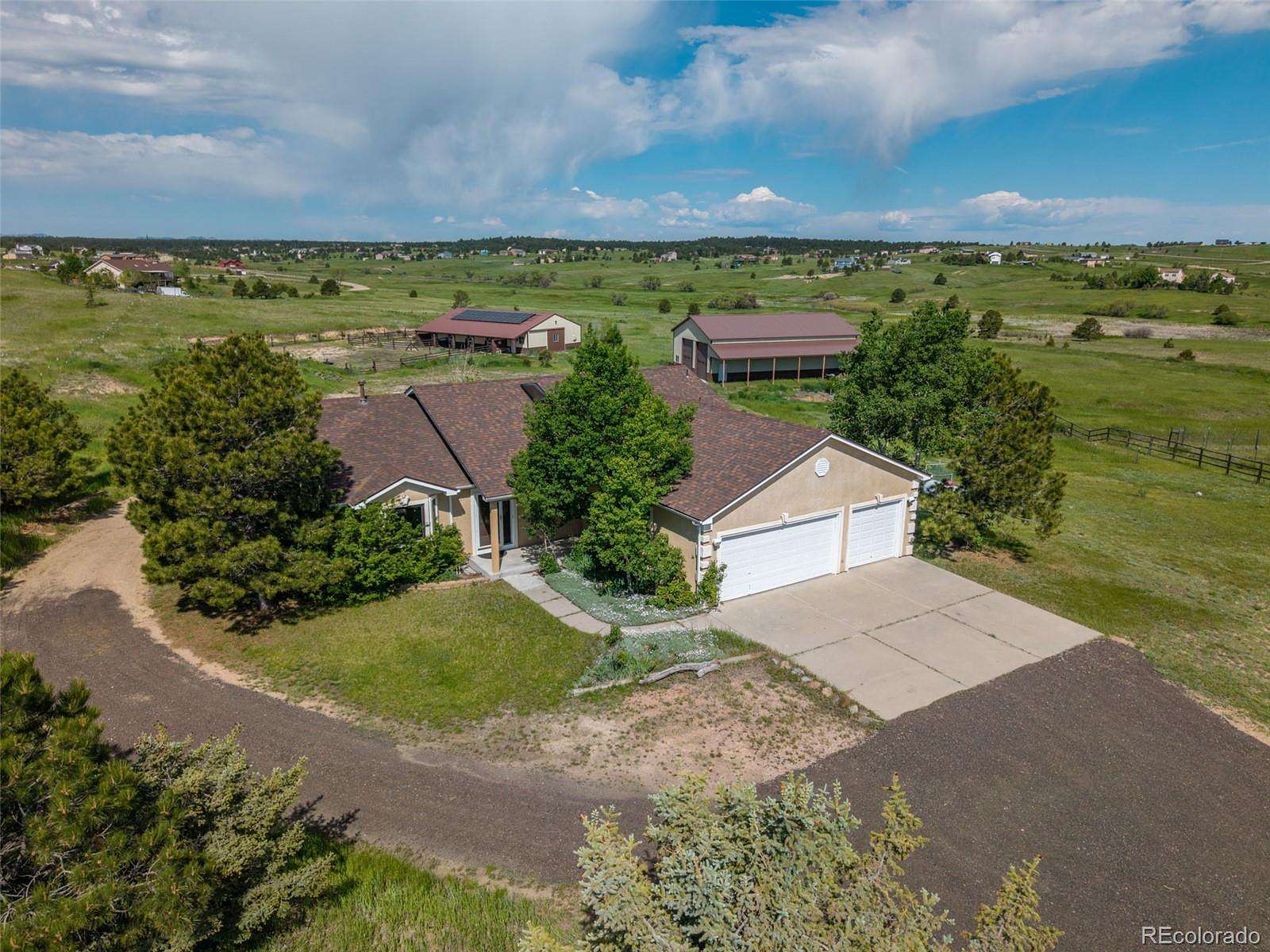 5.73 Acres of Land with Home for Sale in Elbert, Colorado