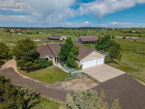 5.73 Acres of Land with Home for Sale in Elbert, Colorado