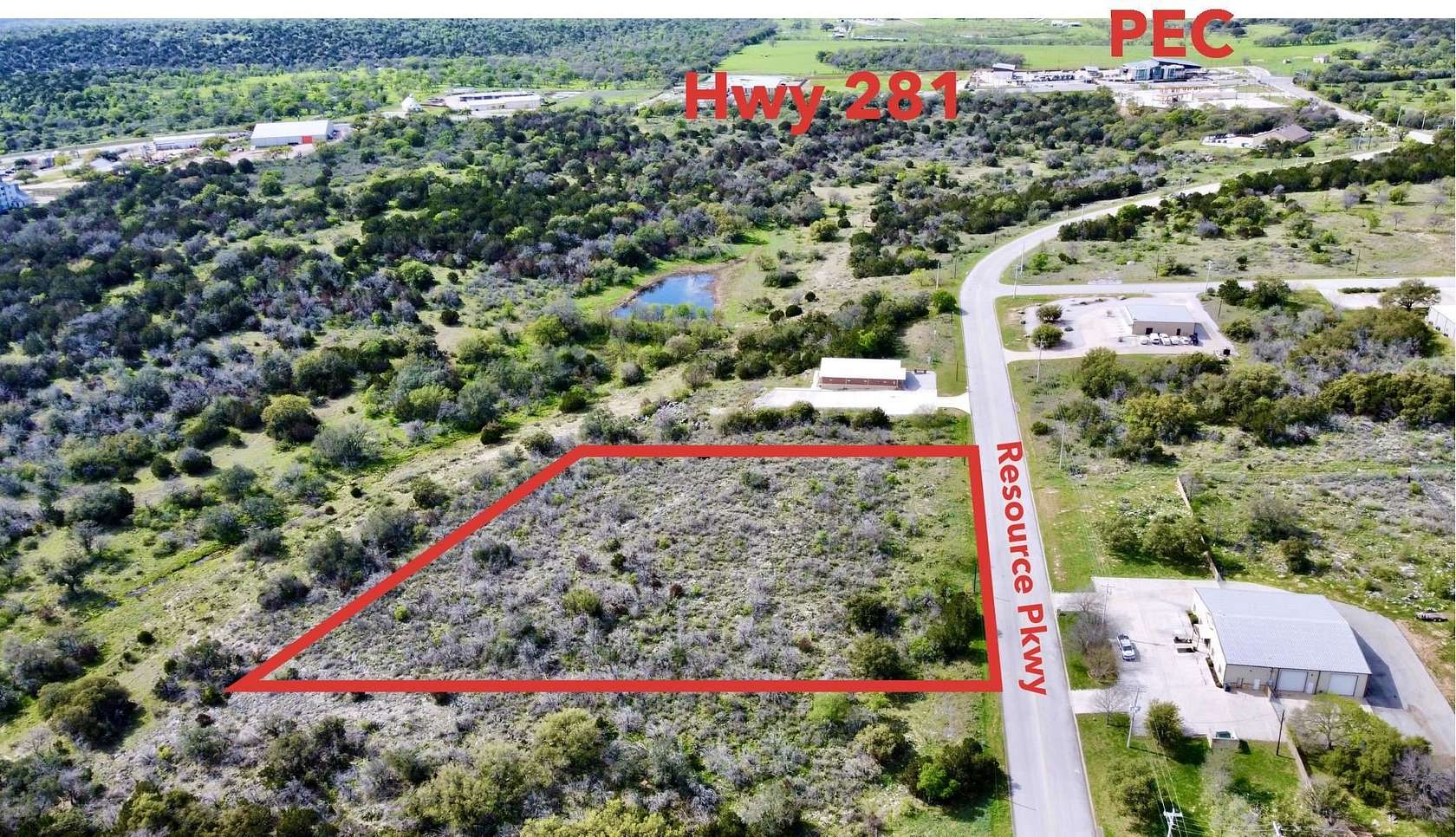 2.69 Acres of Commercial Land for Sale in Marble Falls, Texas
