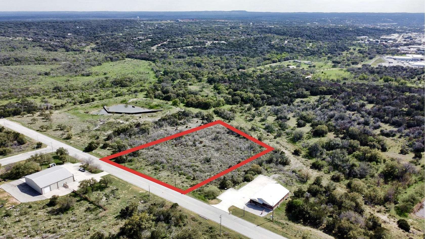 2.69 Acres of Commercial Land for Sale in Marble Falls, Texas