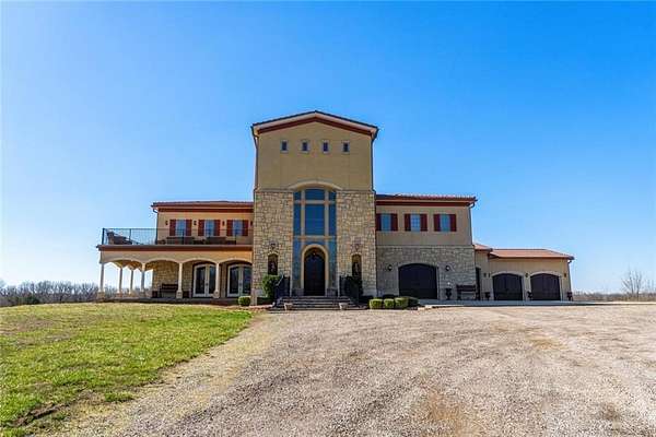 26.6 Acres of Agricultural Land with Home for Sale in Edgerton, Kansas