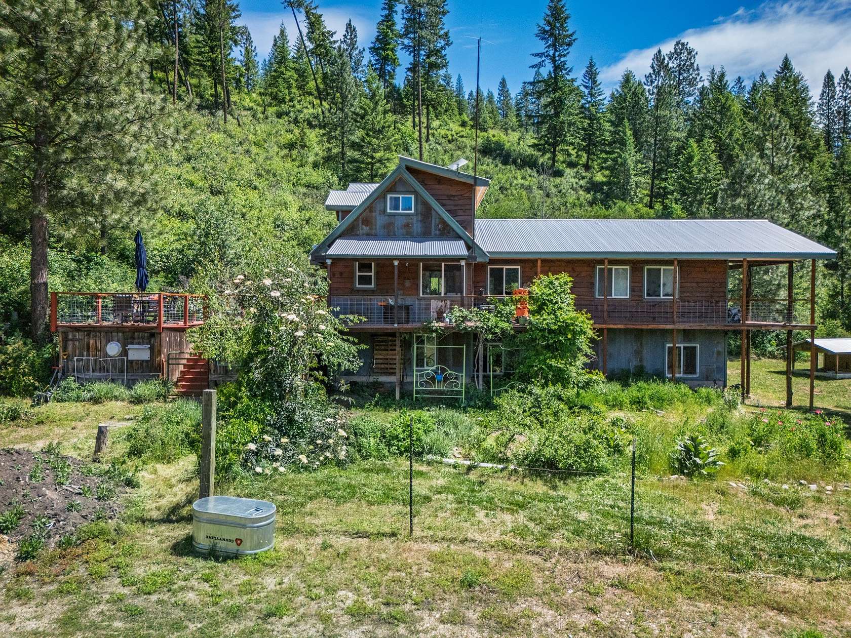 6.86 Acres of Land with Home for Sale in Troy, Montana