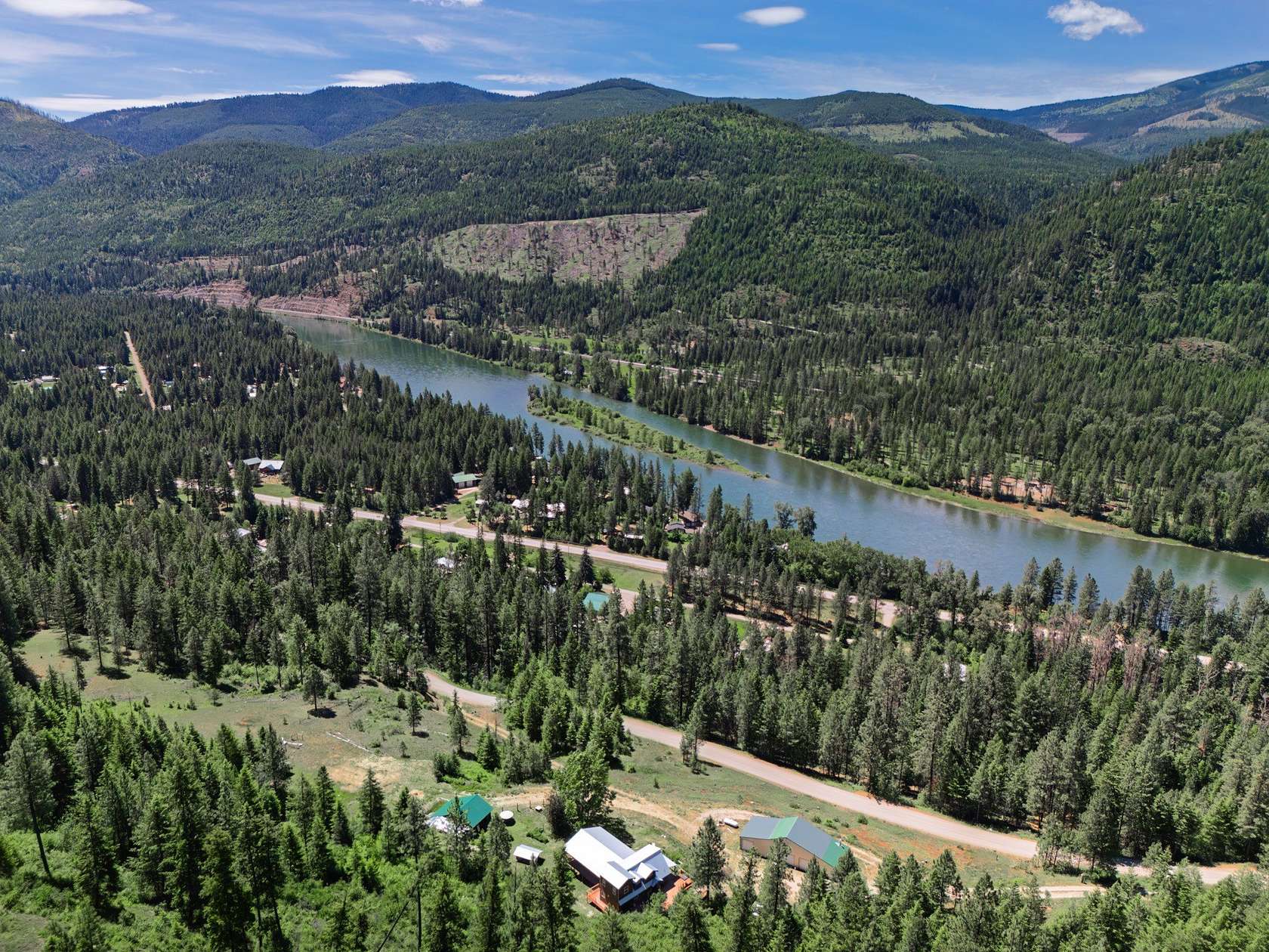 6.86 Acres of Land with Home for Sale in Troy, Montana