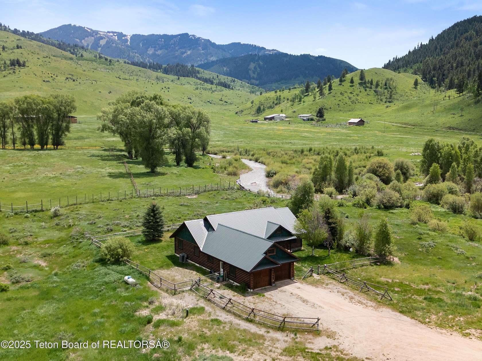 5 Acres of Land with Home for Sale in Jackson, Wyoming