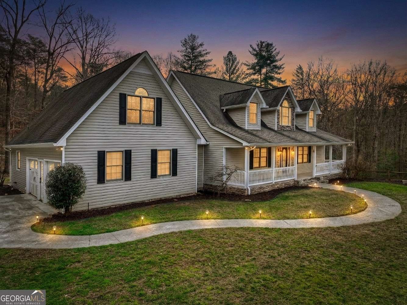 5 Acres of Land with Home for Sale in Ellijay, Georgia