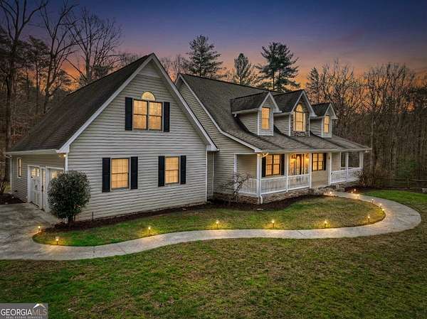 5 Acres of Land with Home for Sale in Ellijay, Georgia