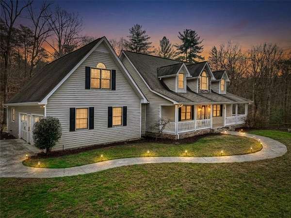 5 Acres of Land with Home for Sale in Ellijay, Georgia