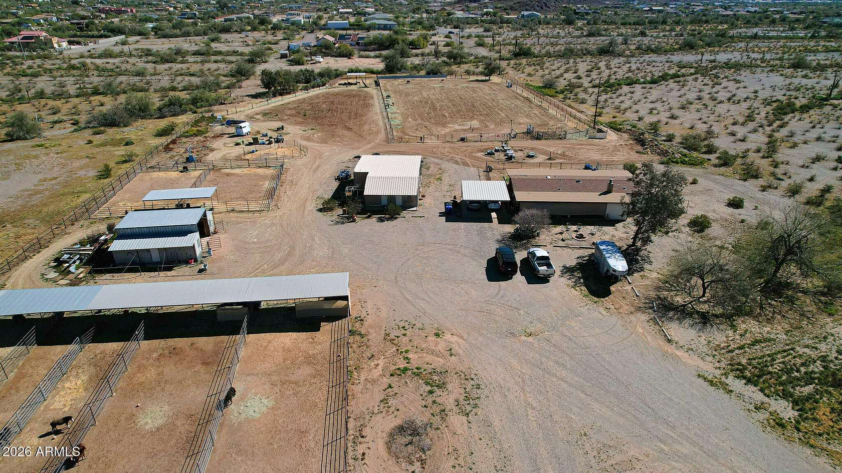5 Acres of Land with Home for Sale in Surprise, Arizona