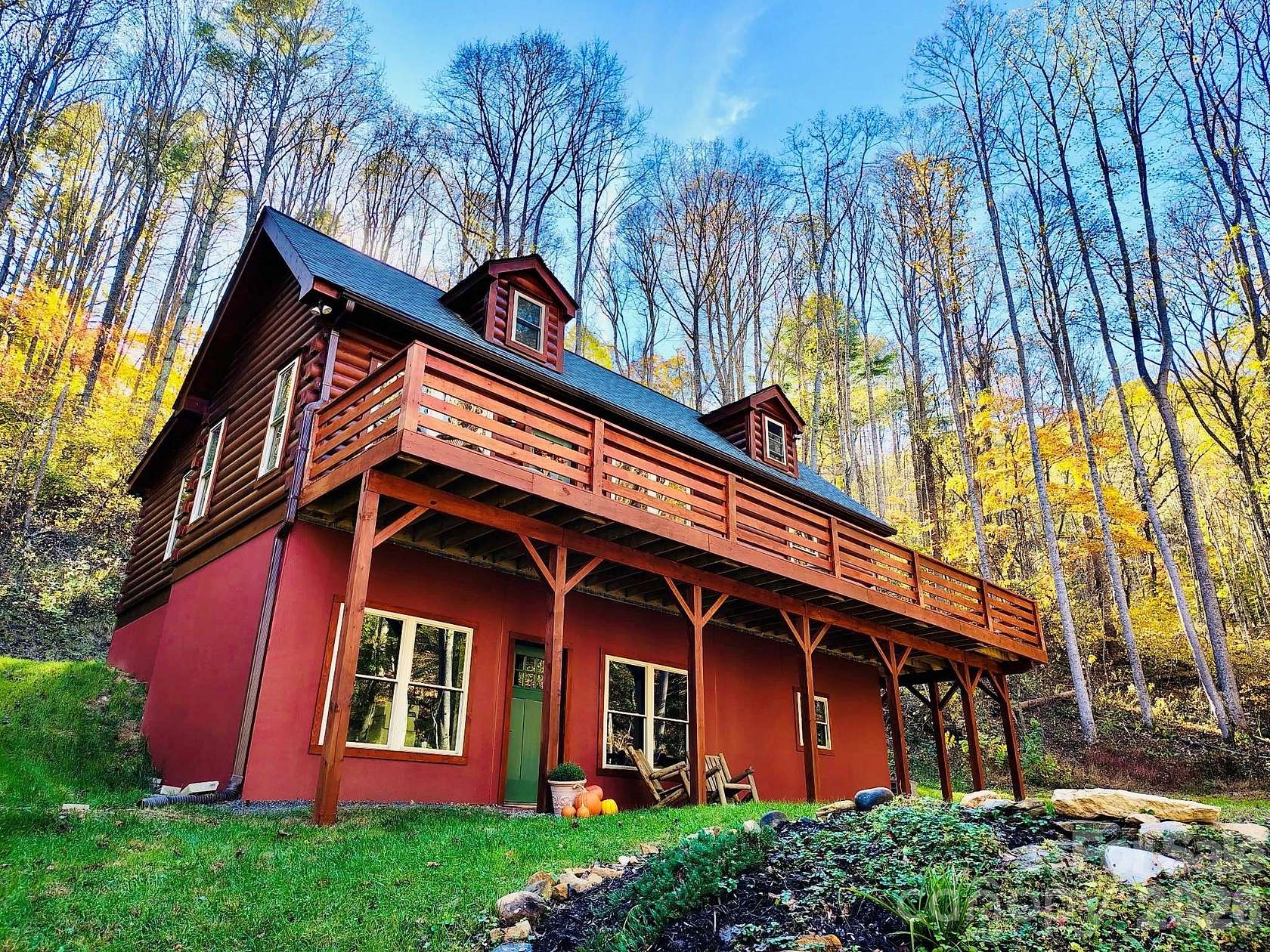 4.5 Acres of Land with Home for Sale in Burnsville, North Carolina