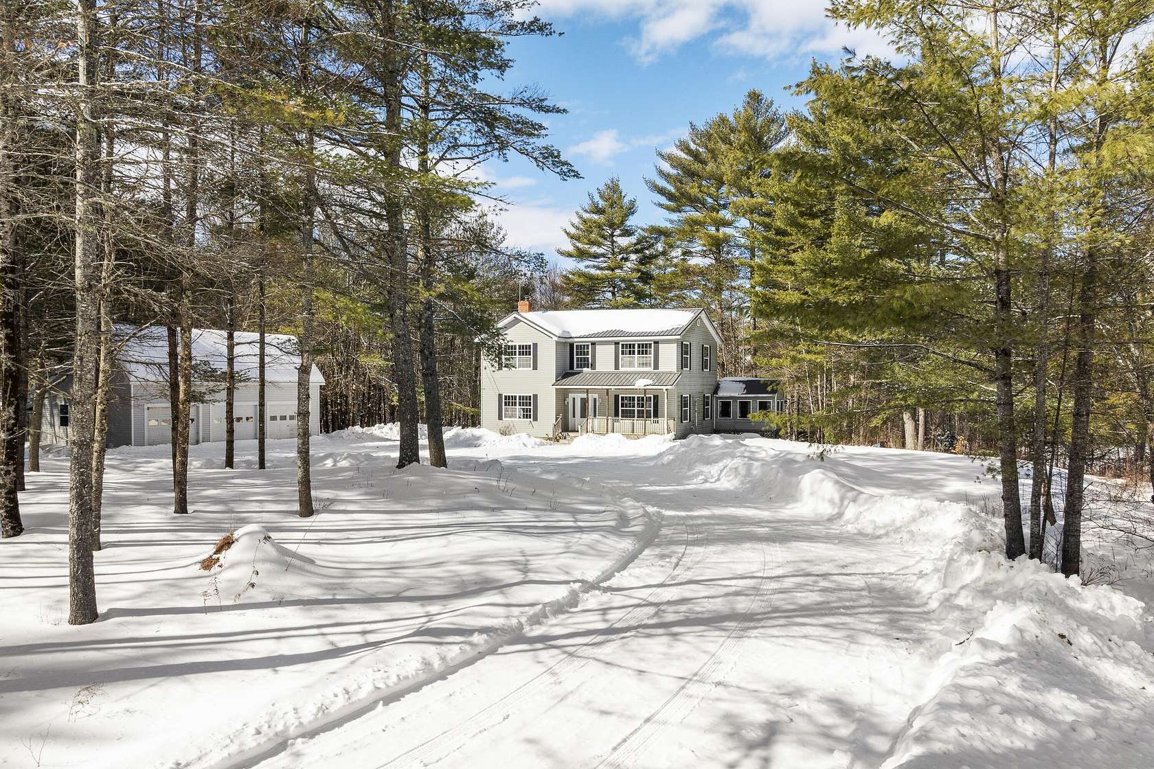 4.5 Acres of Land with Home for Sale in Whitefield, Maine