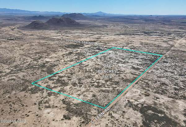 79.8 Acres of Recreational & Residential Land for Sale in Willcox, Arizona