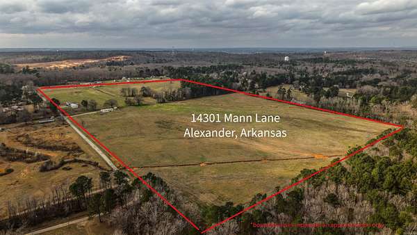 77.7 Acres of Agricultural Land for Sale in Alexander, Arkansas