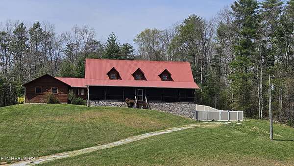 4.86 Acres of Land with Home for Sale in Tellico Plains, Tennessee