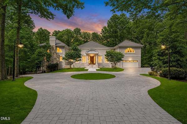 8.13 Acres of Land with Home for Sale in Wake Forest, North Carolina