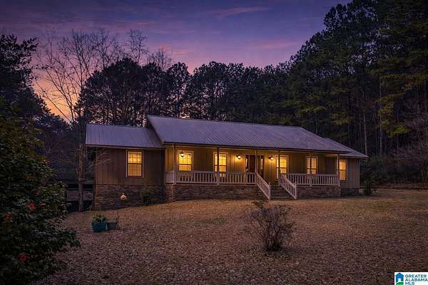 5 Acres of Land with Home for Sale in Jacksonville, Alabama