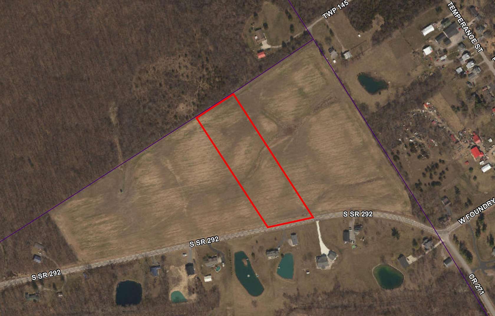 5.29 Acres of Residential Land for Sale in Zanesfield, Ohio
