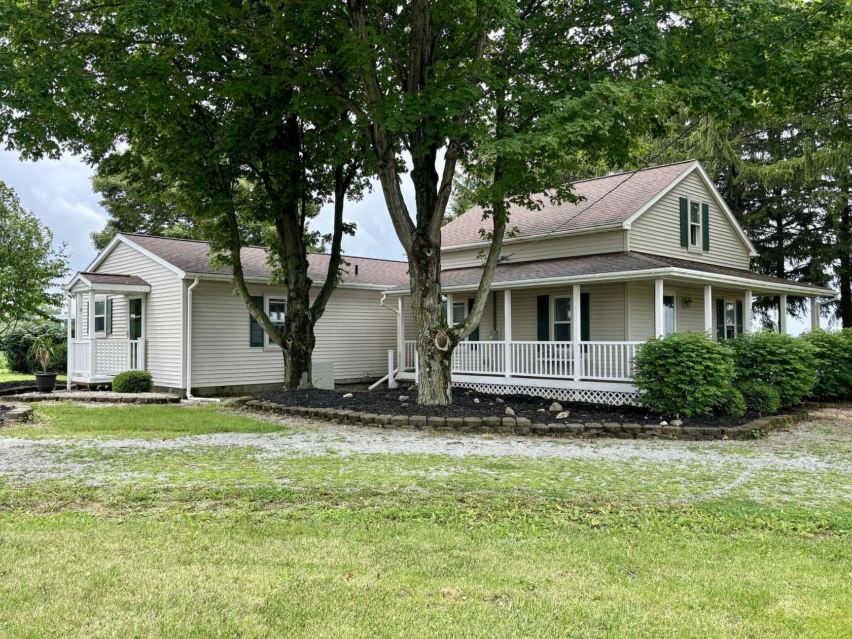 5 Acres of Land with Home for Sale in New Paris, Ohio