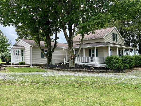 5 Acres of Land with Home for Sale in New Paris, Ohio