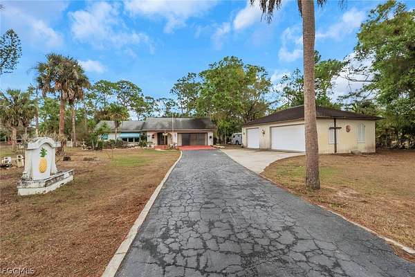 1.62 Acres of Land with Home for Sale in North Fort Myers, Florida