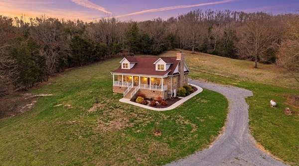 51.3 Acres of Land with Home for Sale in Fayetteville, Tennessee