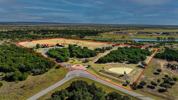 13.1 Acres of Land with Home for Sale in Graford, Texas