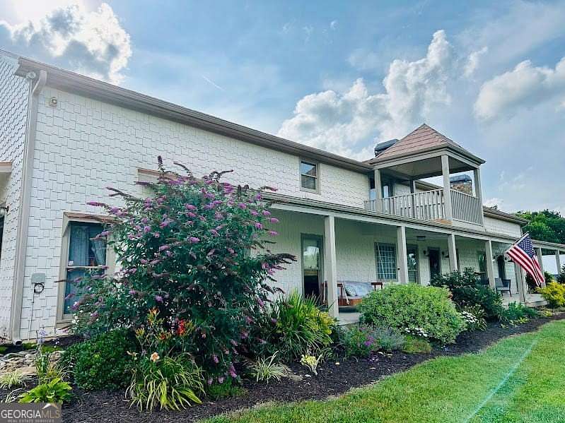 7.87 Acres of Land with Home for Sale in Cleveland, Georgia