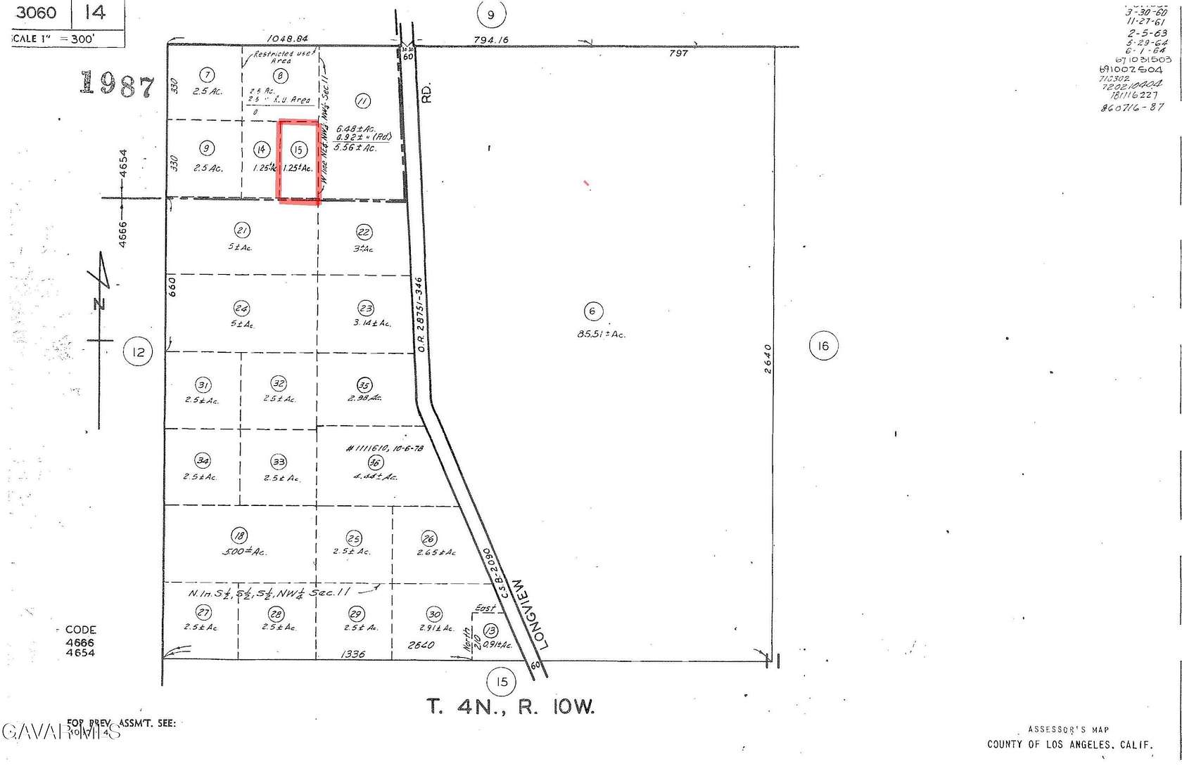 1.24 Acres of Residential Land for Sale in Juniper Hills, California