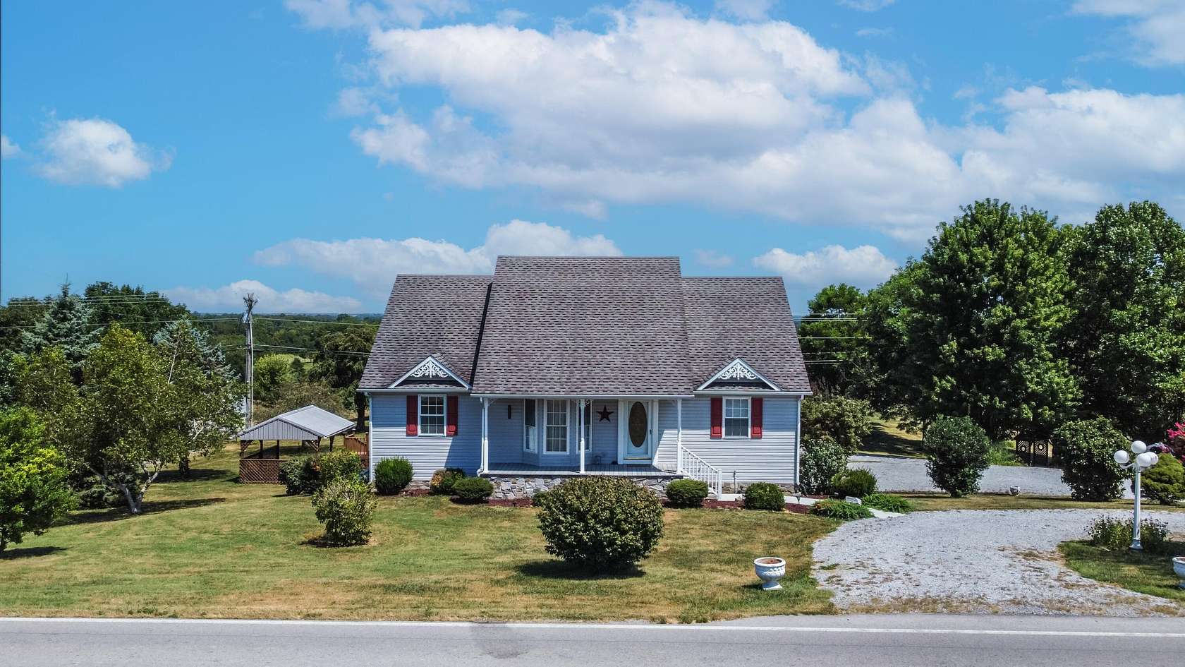 1.79 Acres of Land with Home for Sale in Ewing, Kentucky