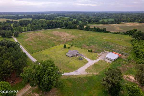54.5 Acres of Land with Home for Sale in Ripley, Tennessee