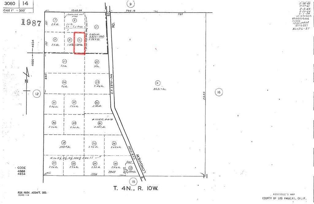 1.25 Acres of Residential Land for Sale in Juniper Hills, California