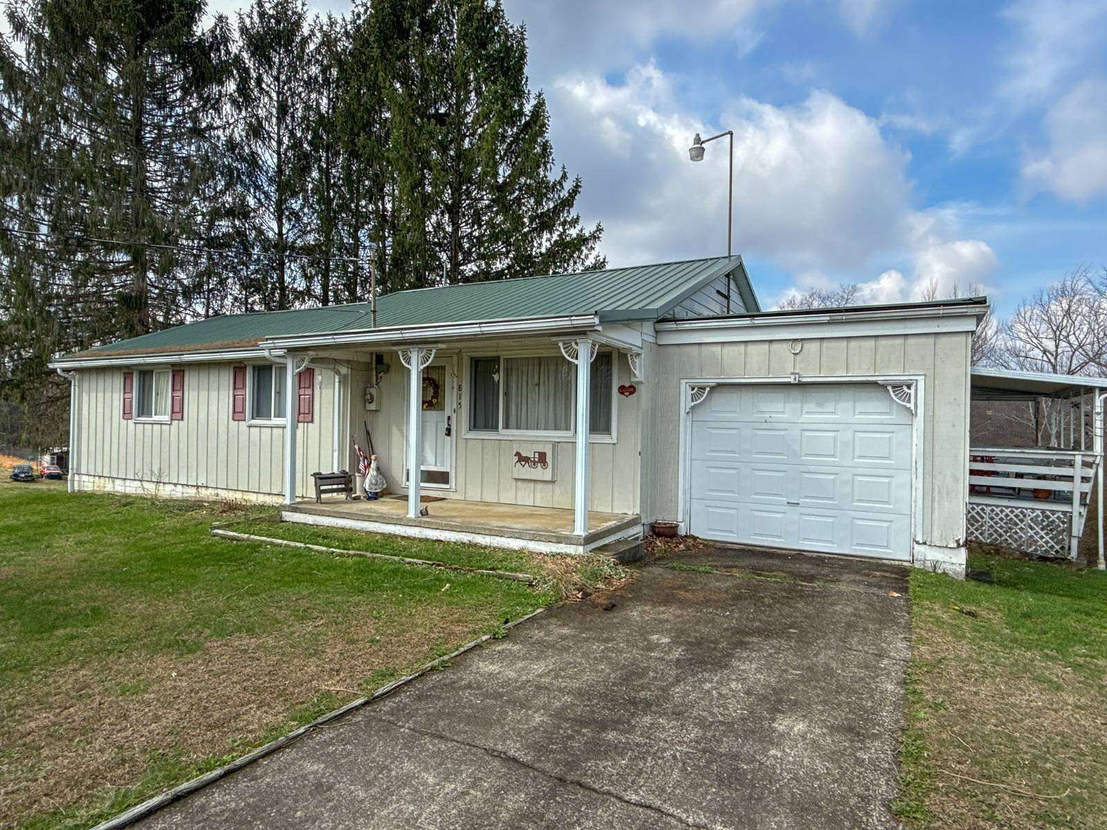 5.5 Acres of Land with Home for Sale in Sutton, West Virginia