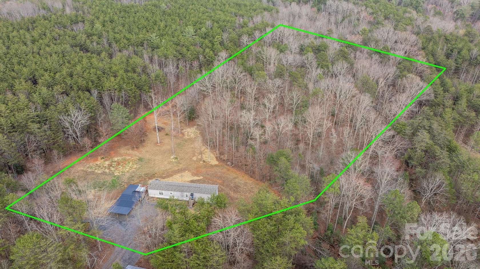 2.85 Acres of Land with Home for Sale in Taylorsville, North Carolina