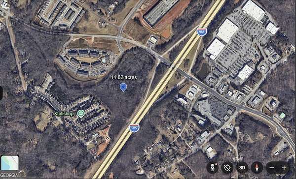 14.8 Acres of Commercial Land for Sale in Flowery Branch, Georgia