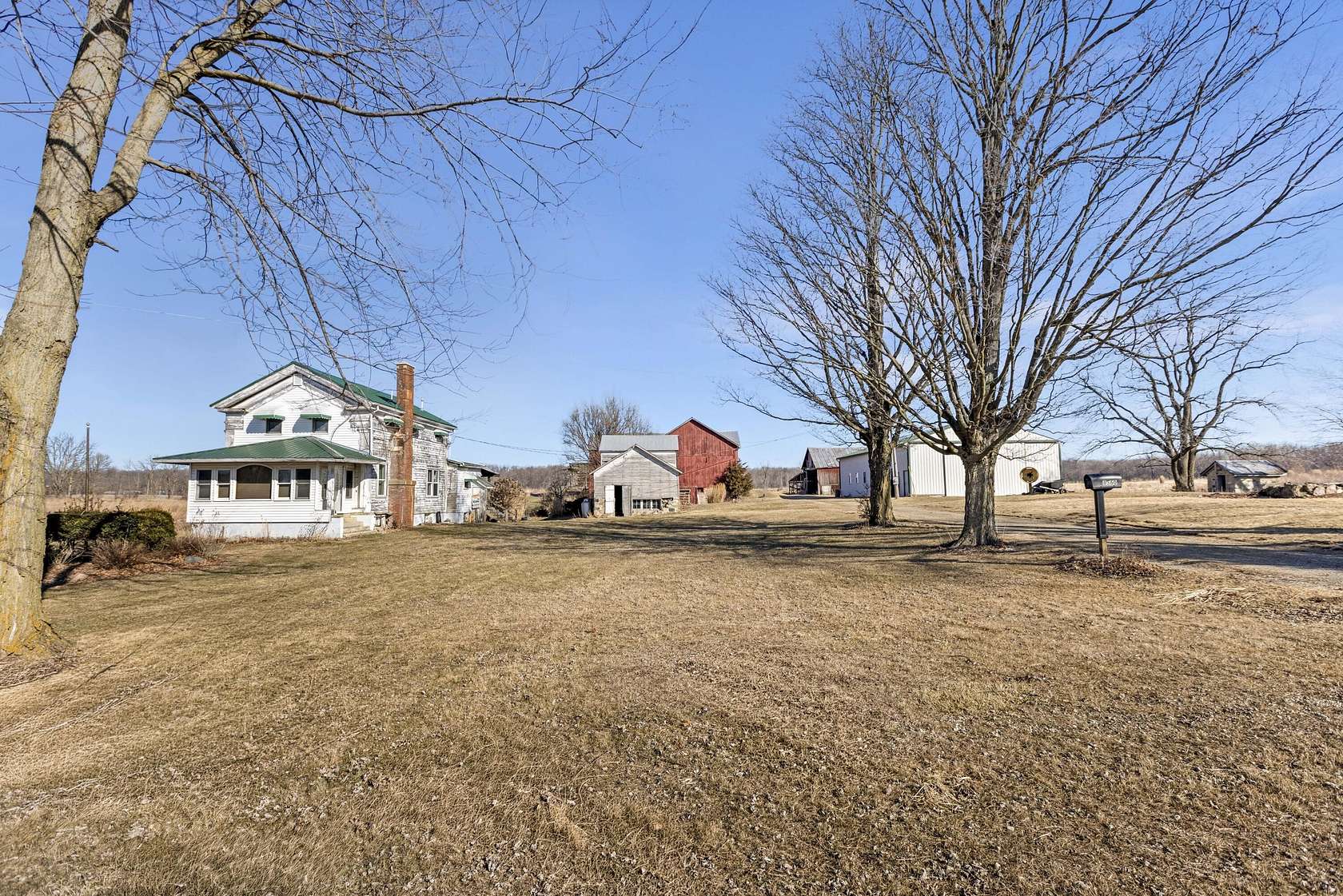 120 Acres of Land with Home for Sale in Pittsford, Michigan