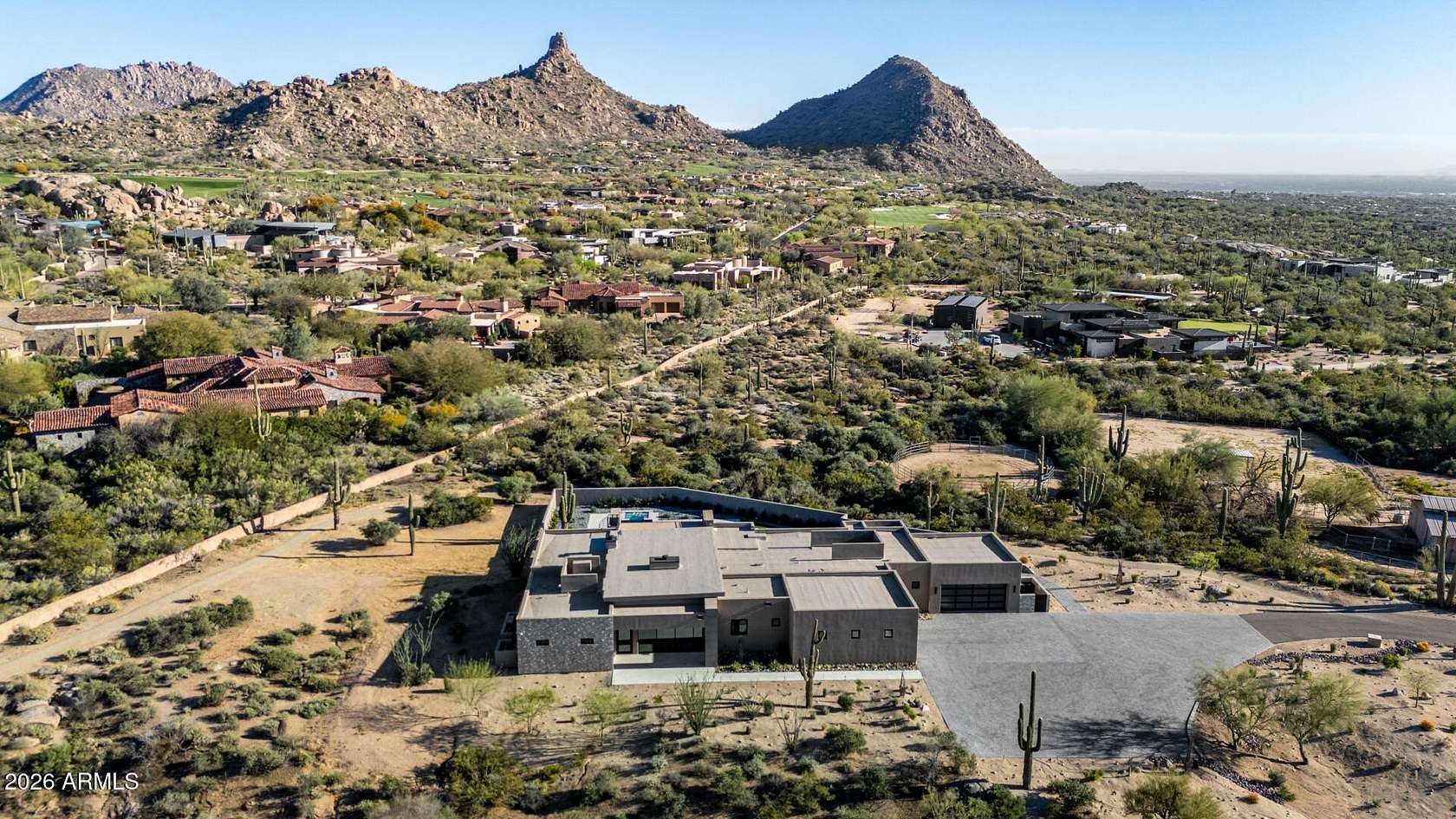 3 Acres of Land with Home for Sale in Scottsdale, Arizona