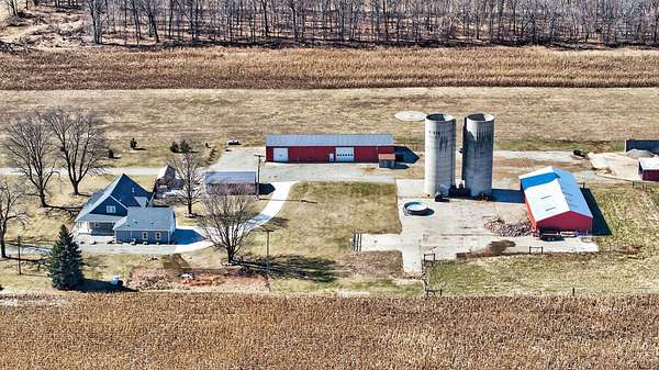 10 Acres of Land with Home for Sale in Horton, Michigan