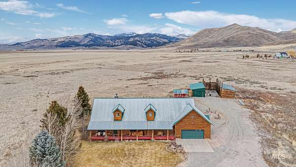 10 Acres of Land with Home for Sale in Fairfield, Idaho