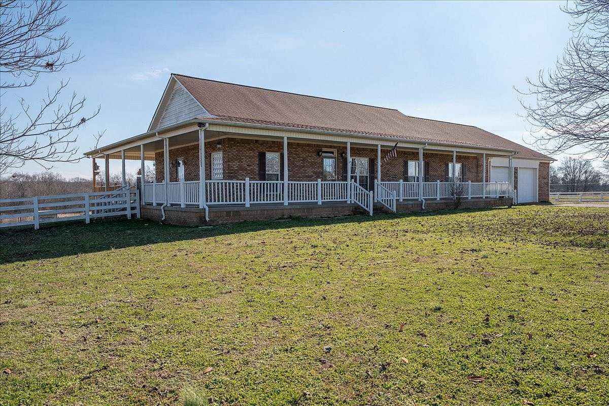 24 Acres of Agricultural Land with Home for Sale in Lawrenceburg, Tennessee