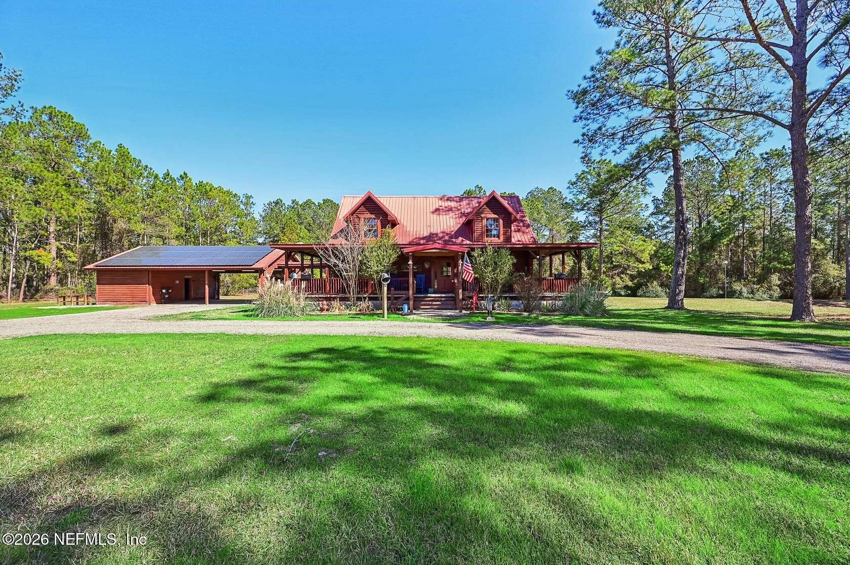 10.2 Acres of Land with Home for Sale in Keystone Heights, Florida