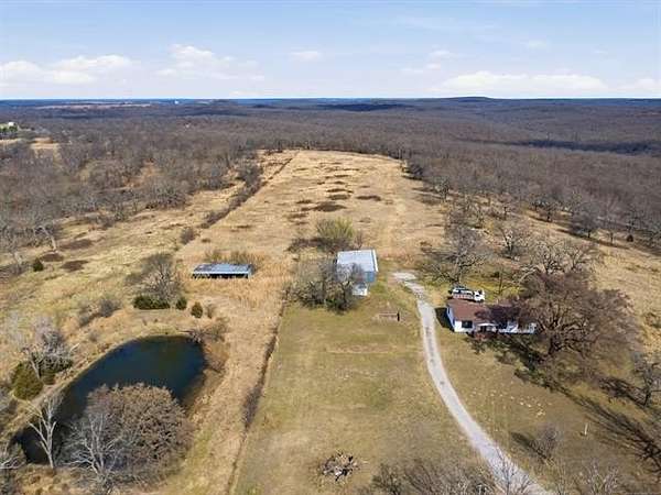 80 Acres of Land with Home for Sale in Beggs, Oklahoma