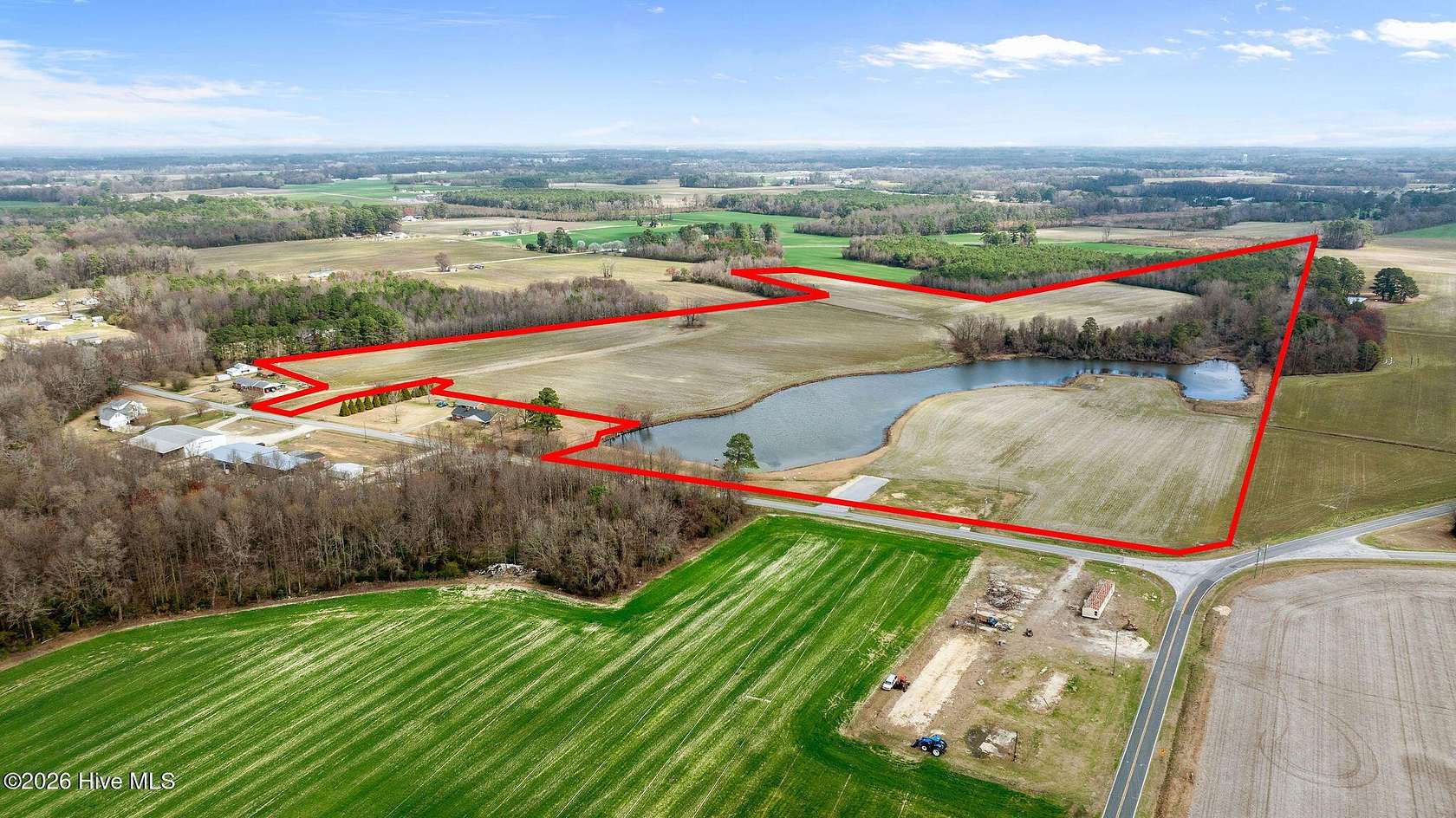 65.2 Acres of Improved Land for Sale in Snow Hill, North Carolina